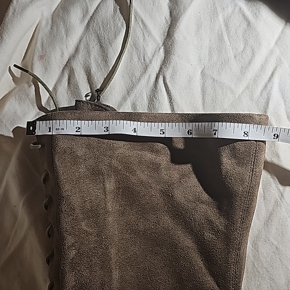 Wild Diva Tall Taupe Boot - Picture 6 of 13